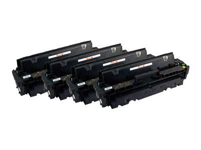 Peach Combi-Pack - 4er-Pack - XL - Schwarz, Gelb, Cyan, Magenta - kompatibel - wiederaufbereitet - Tonerpatrone (Alternative zu: HP 410X, HP CF410X, HP CF411X, HP CF413X, HP CF412X)