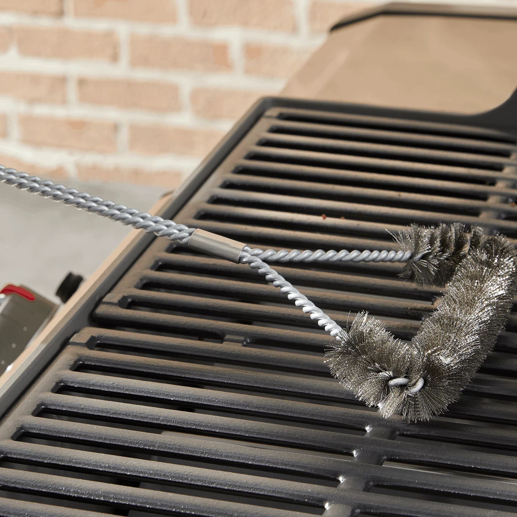 Weber Dreiseitige Grillbürste 45cm