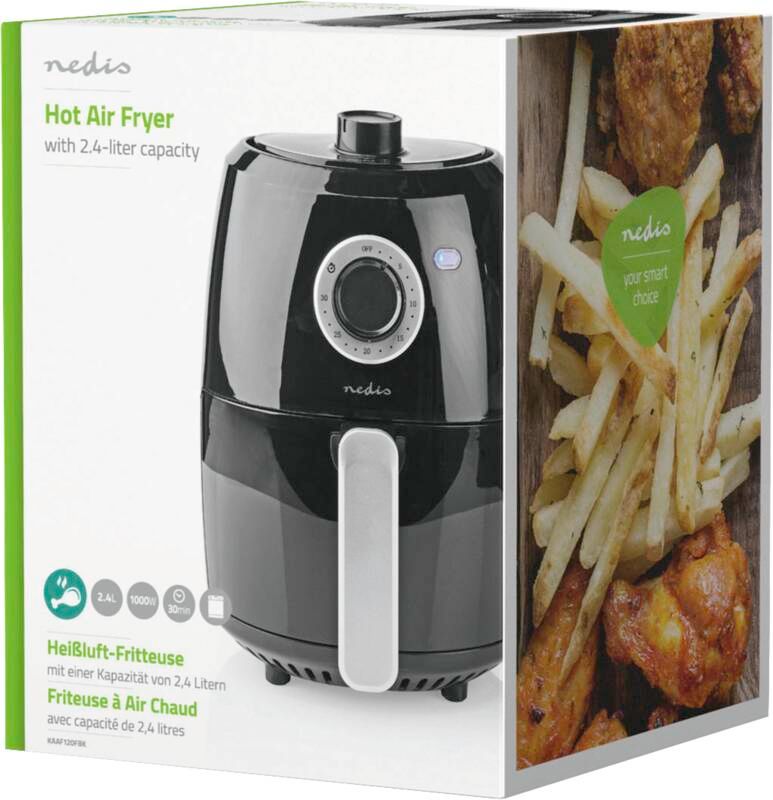 Nedis Heißluft-Fritteuse KAAF120FBK