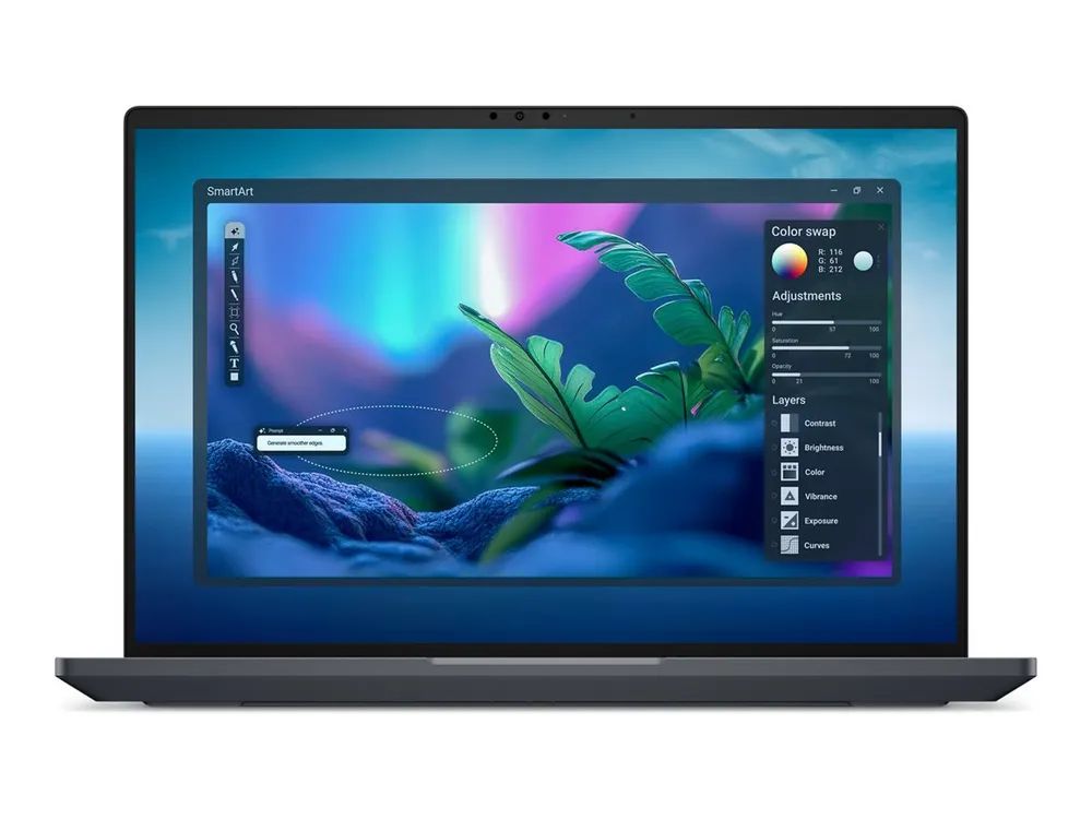Dell Pro Max 14 Premium MA14250 - Intel Core Ultra 7 265H / 2.2 GHz - vPro Enterprise - Win 11 Pro - RTX PRO 1000 Blackwell - 32 GB RAM - 1 TB SSD SED, NVMe, TLC, Performance - 35.56 cm (14")