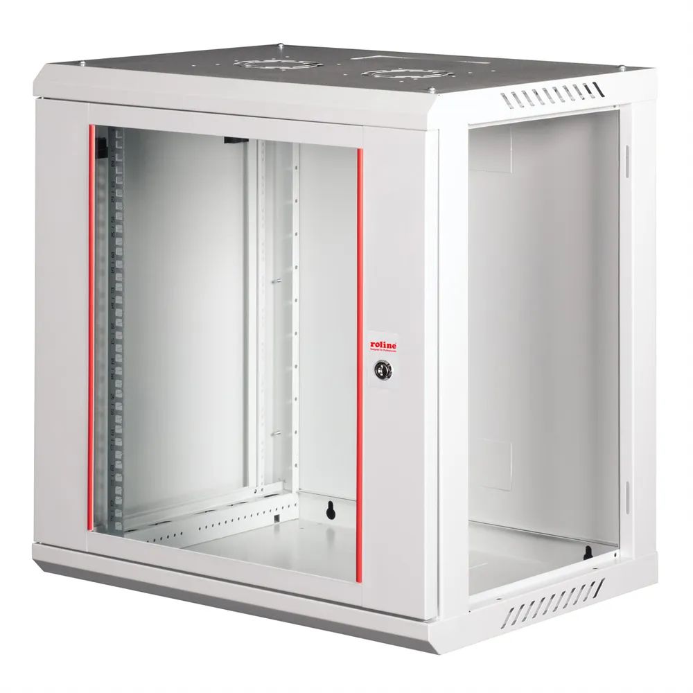 ROLINE 19-Zoll Wandgehäuse Basic Plus 12HE, 600x450 BxT grau