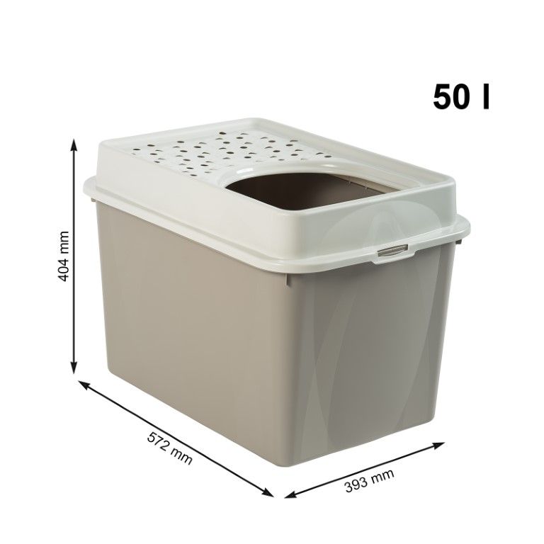 Rotho Katzentoilette oben offen Eco BERTY