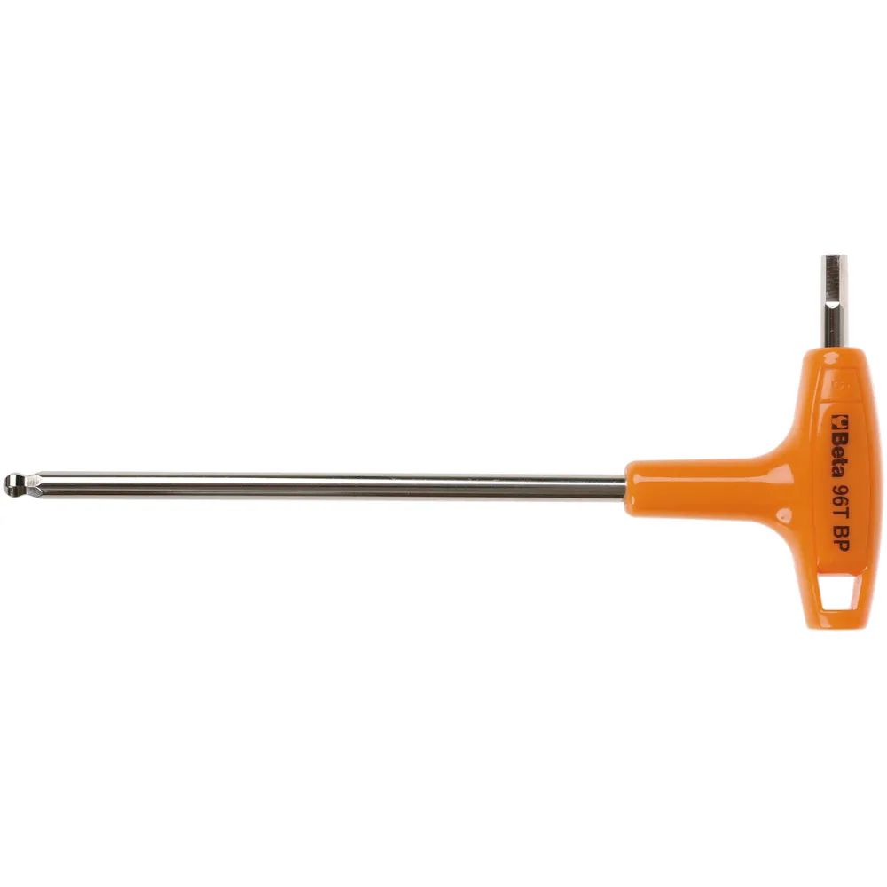 BETA Sechskant Stiftschlüssel 96TBP mit Quergriff und Kugelkopf 3.0 mm