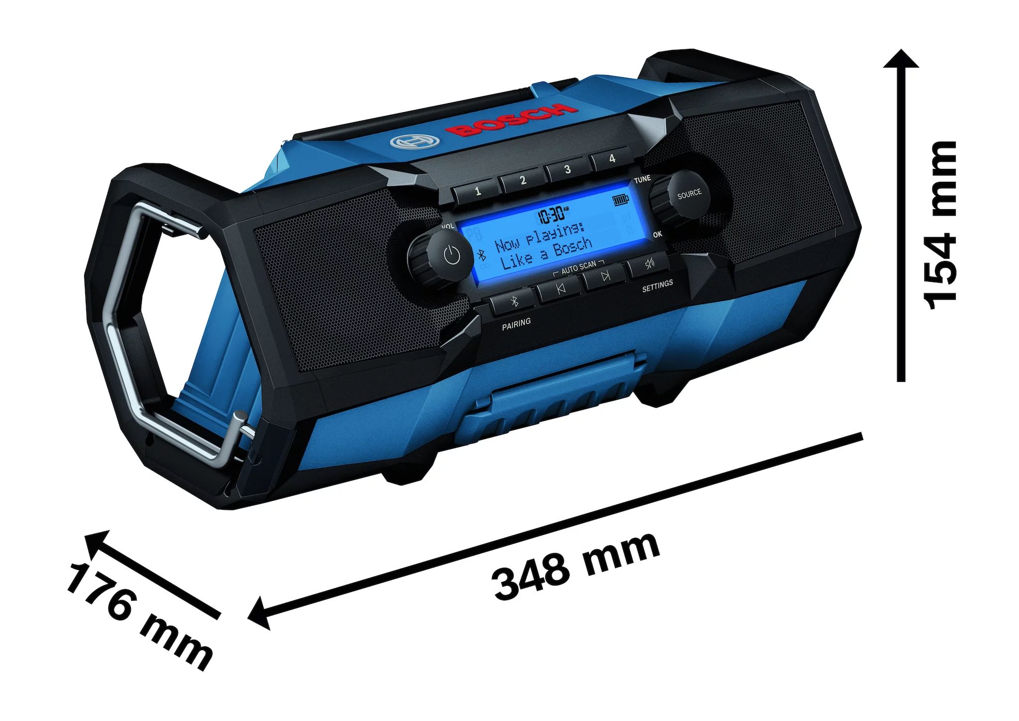 Bosch GPB18V-3SC (Akku)-Baustellen‑Radio solo