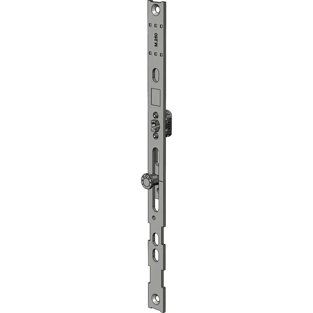 WINKHAUS Mittenverriegelung M.250-1, L=250 mm, 1 Schließzapfen, silber