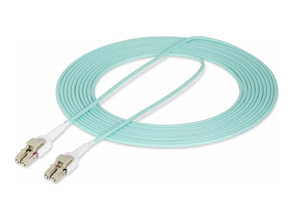 StarTech.com 5m LC/LC-UPC OM4 Multimode Glasfaser Patchkabel, 100Gbps - Patch-Kabel - LC/UPC Multi-Modus (M)