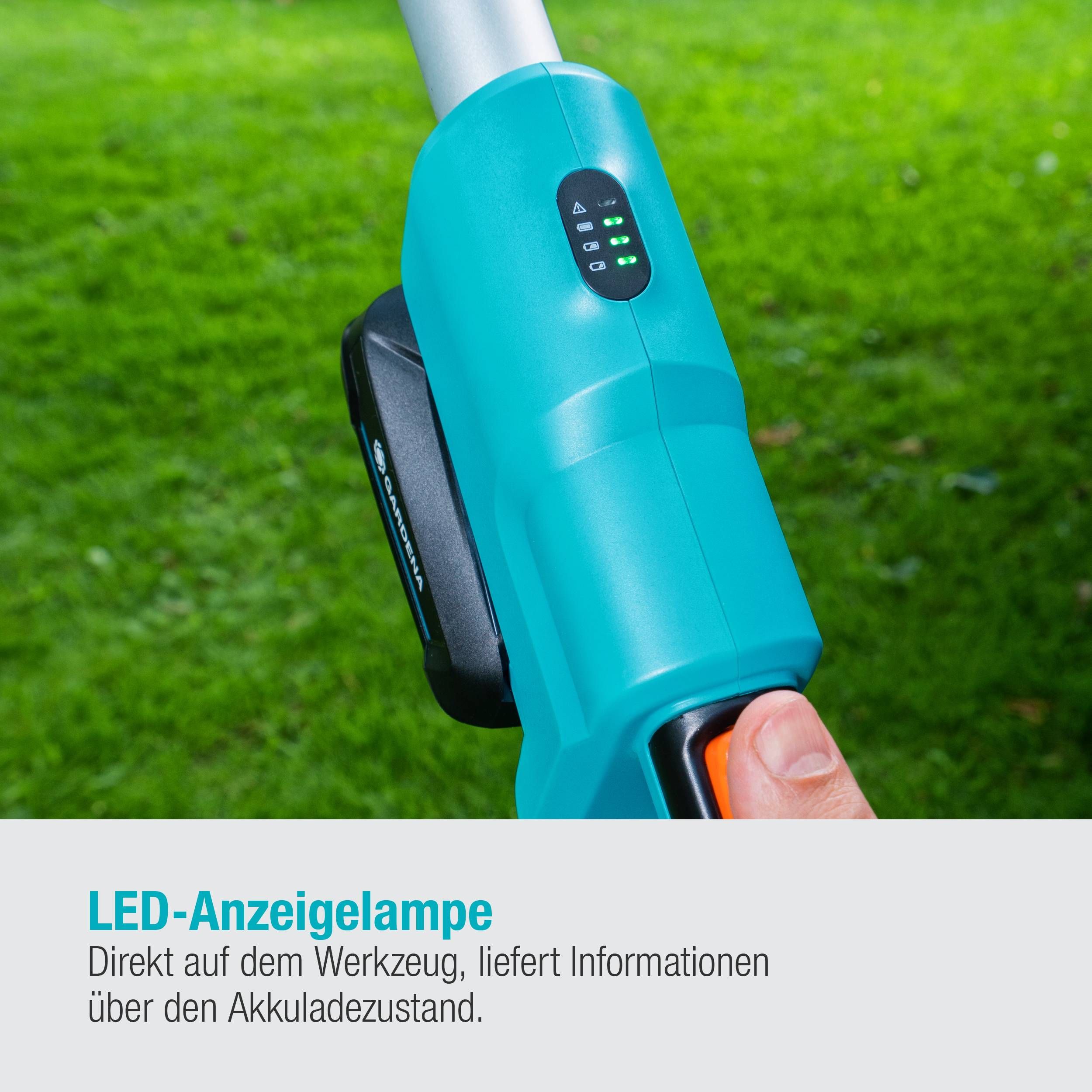 Gardena Akku-Teleskop-Heckenschere THS 42/18V P4A Ready-To-Use Set