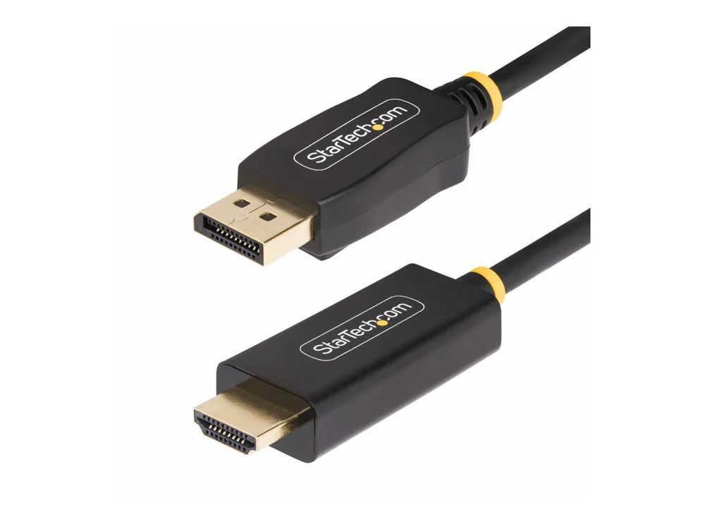 StarTech.com 1m Aktiver DisplayPort auf HDMI Adapterkabel, 4K 60Hz, HDR