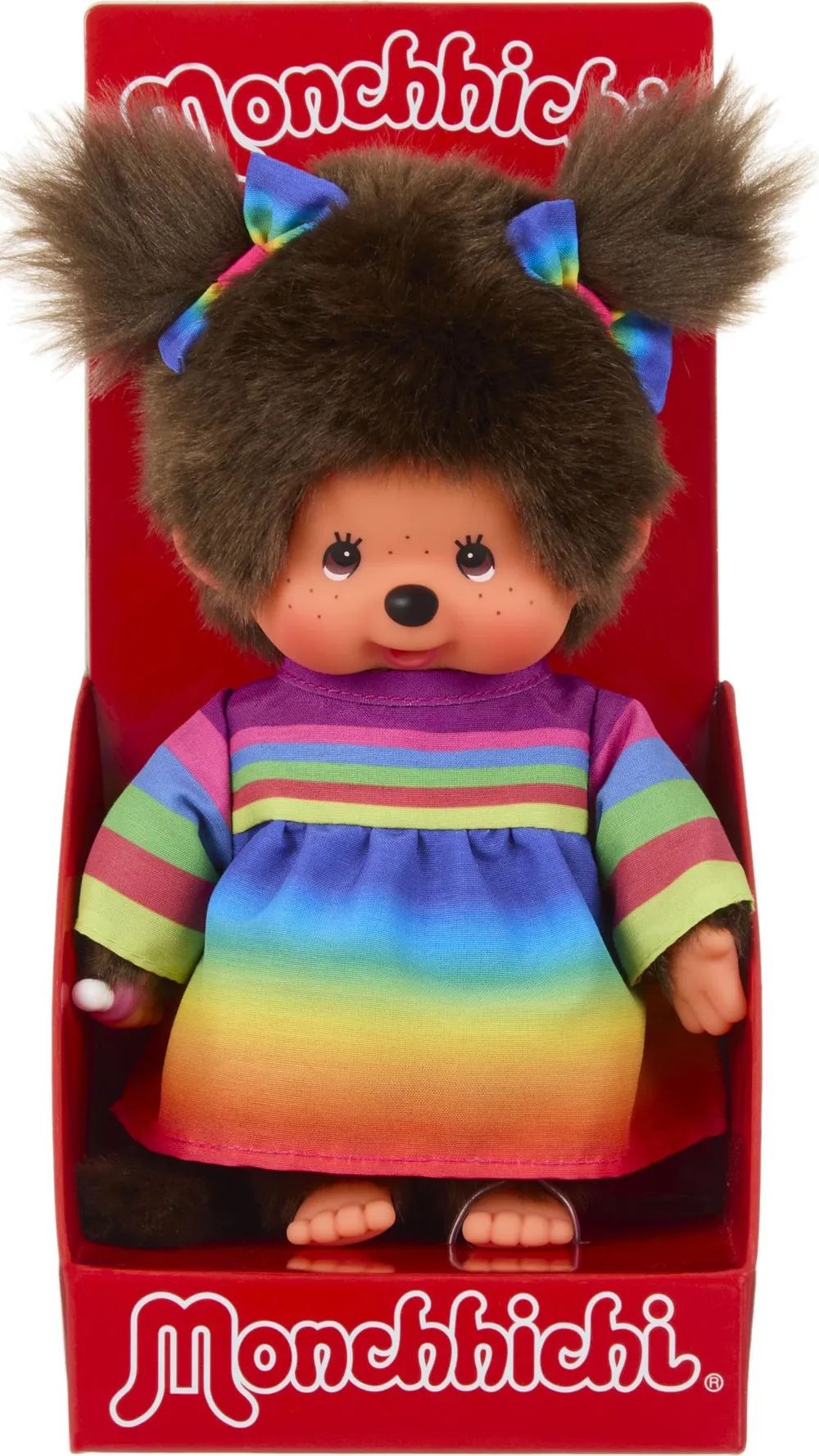 Sekiguchi Europe B.V. Monchhichi 20cm Rainbow Dress Girl