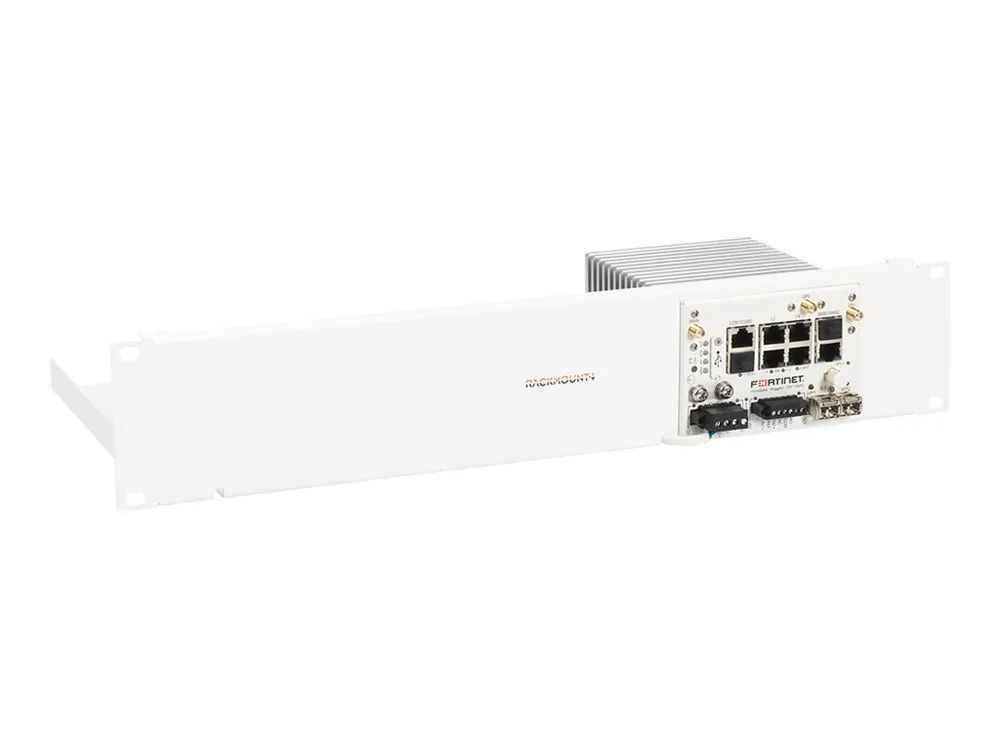 Rackmount.IT RM-FR-T24 - Montagesatz für Netzwerkgeräte - Rack montierbar - Signal White - 2U - 48.3 cm (19")