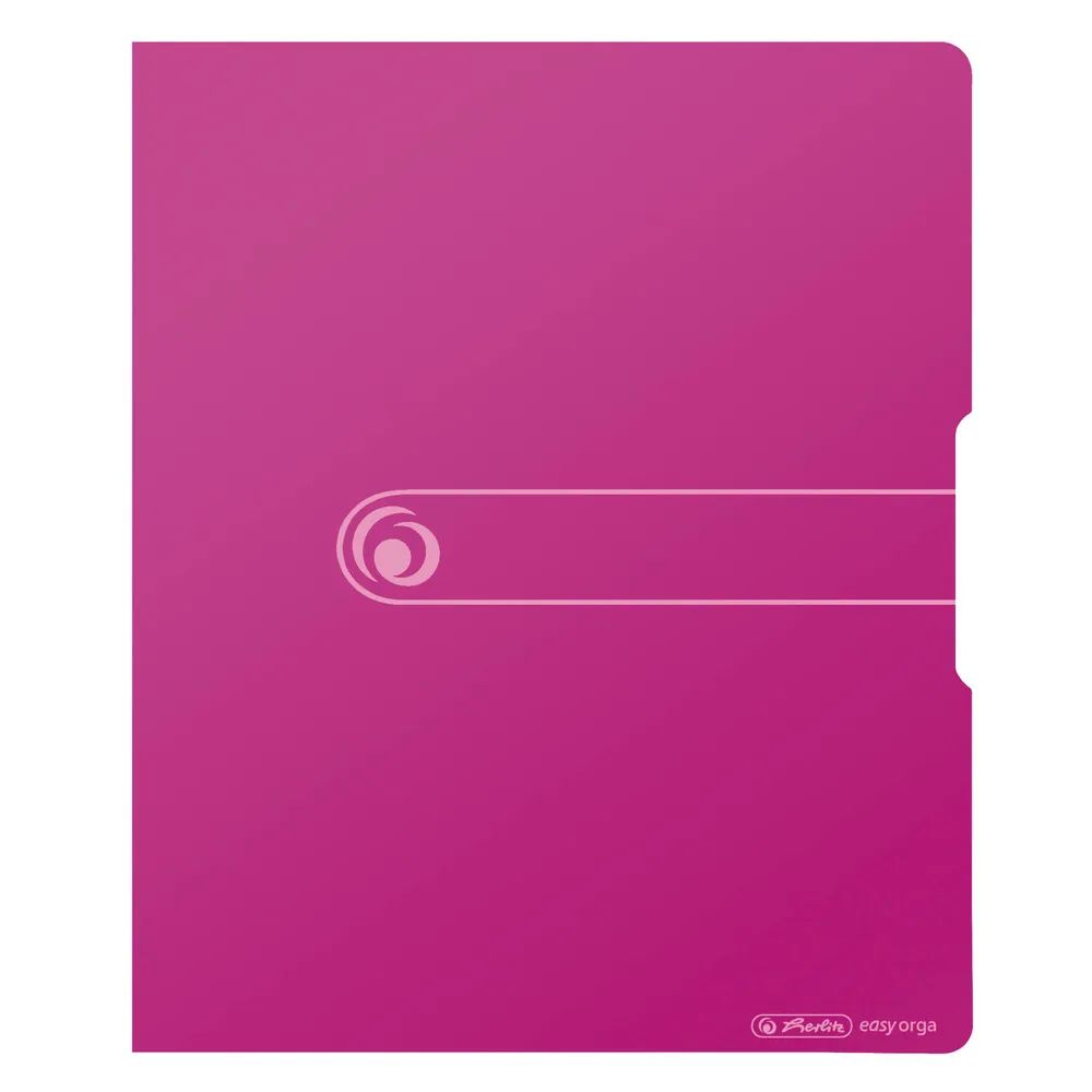 herlitz Ringbuch HERLITZ EASY Orga to Go A4 Rückenbreite 27mm 2-D-Ringe PP Opak Beere