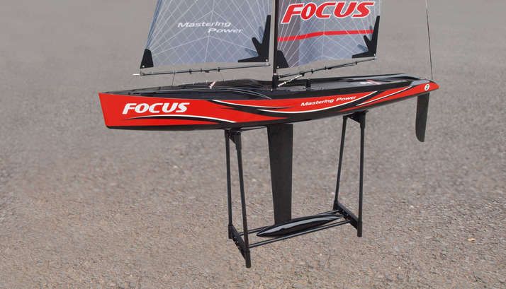Amewi Focus V2 - Betriebsbereit (RTR) - Schwarz - Grau - Rot - Boot - Elektromotor - 2.4 GHz - 170 mm