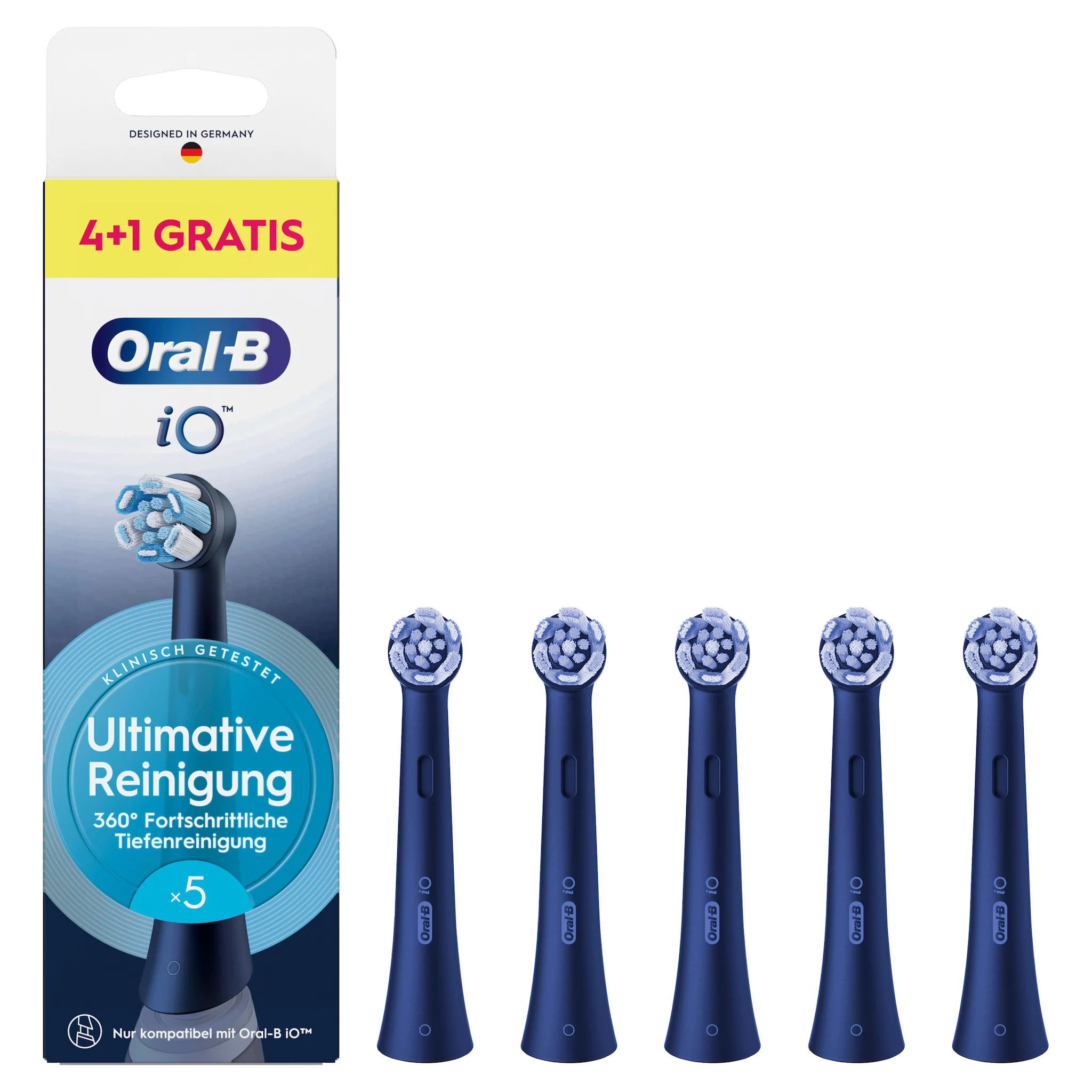 Oral-B iO Ultimative Reinigung Schwarz 4+1