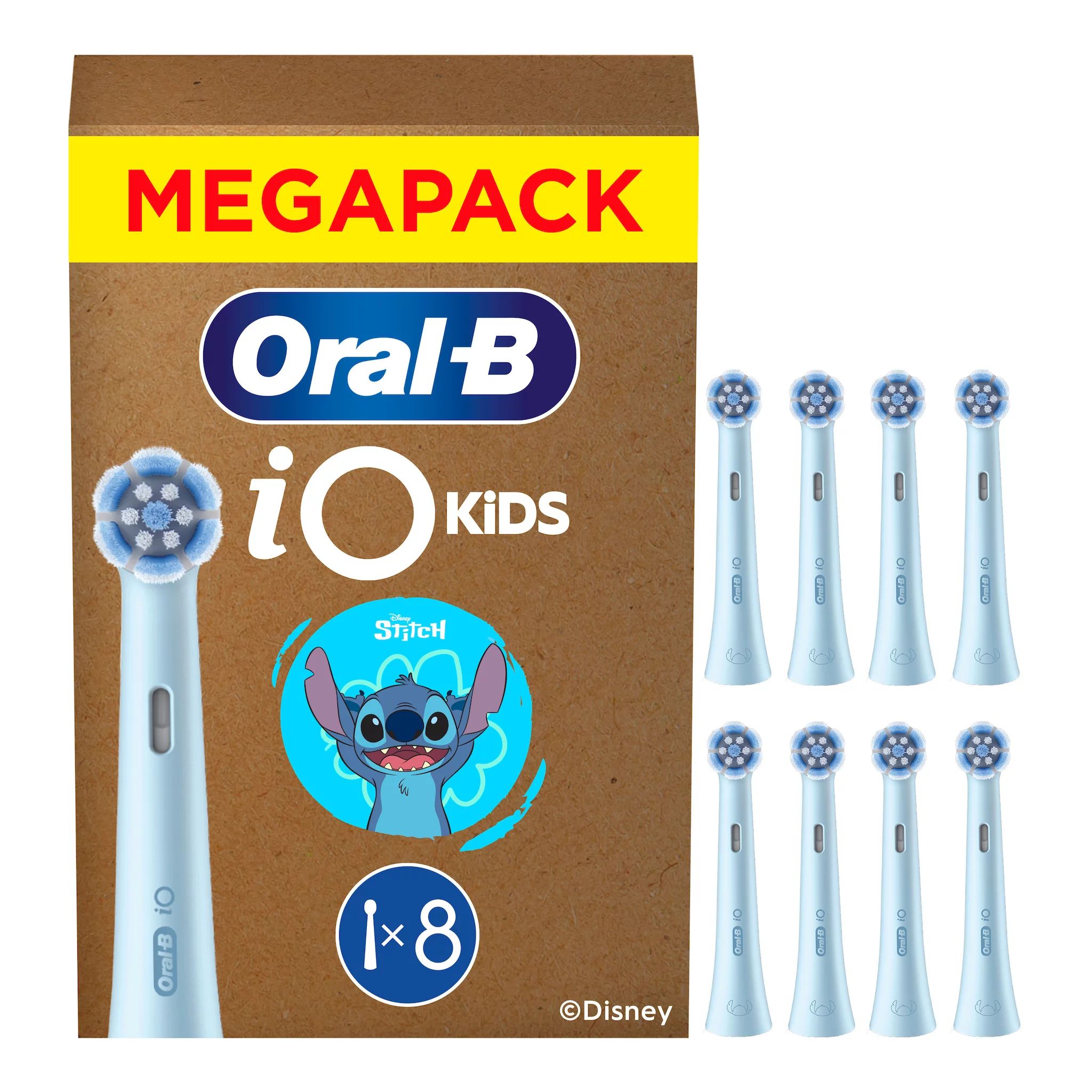 Oral-B Aufsteckbürsten iO Kids Stitch 8er FFU