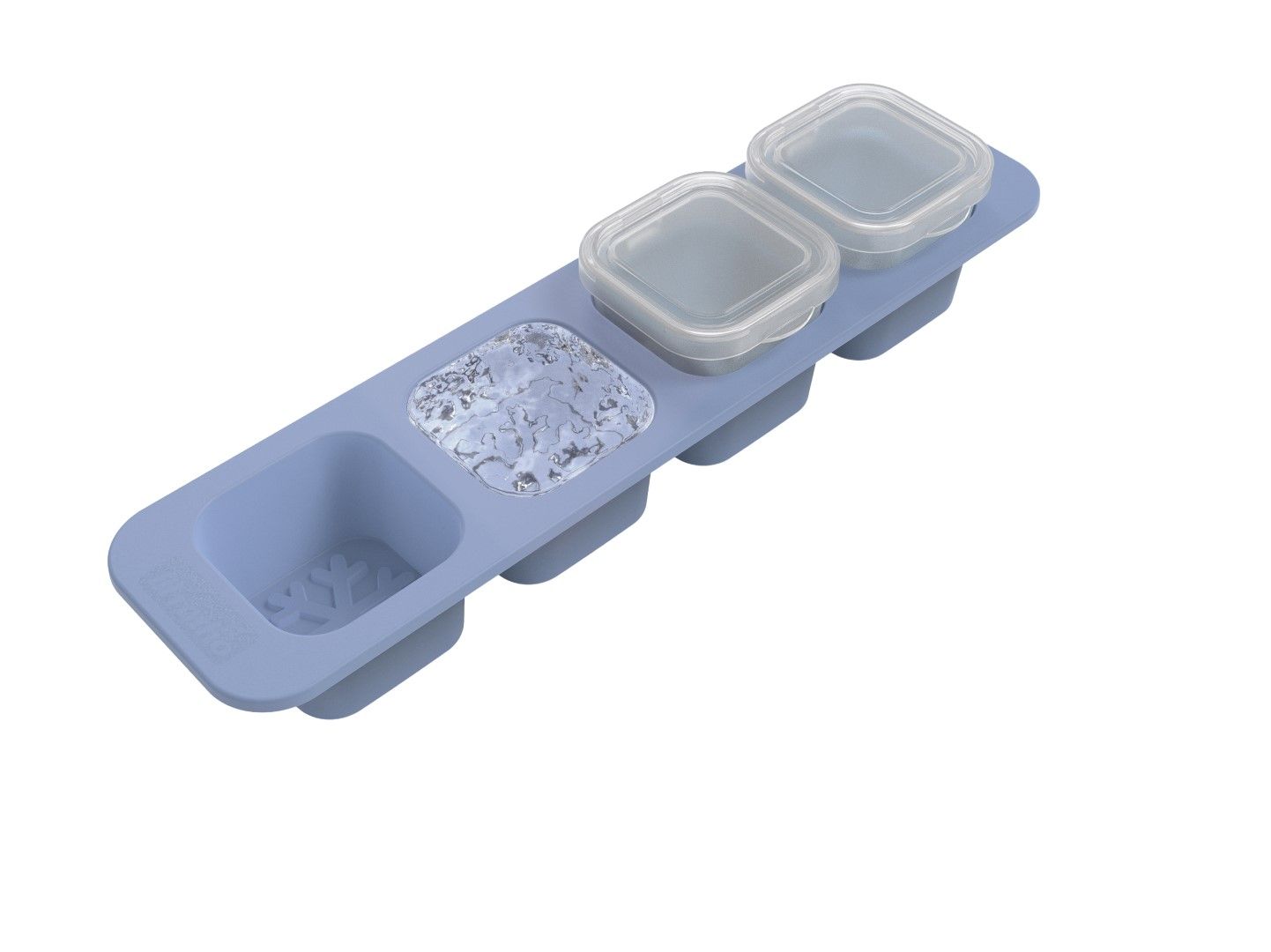 Rotho Mini Gefrierdosen 4x 0,05 l DOMINO