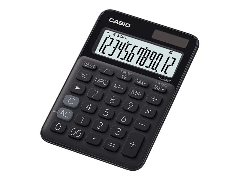 Casio MS-20UC - Desktop-Taschenrechner - 12 Stellen
