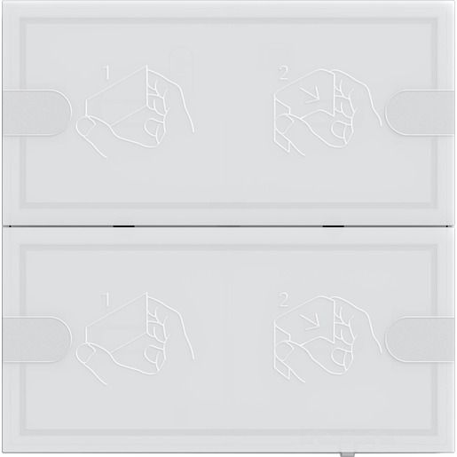 Gira KNX TASTSENS.4 KOMFORT 2F / GIRA 5002003 TS4 WEIß 5002003