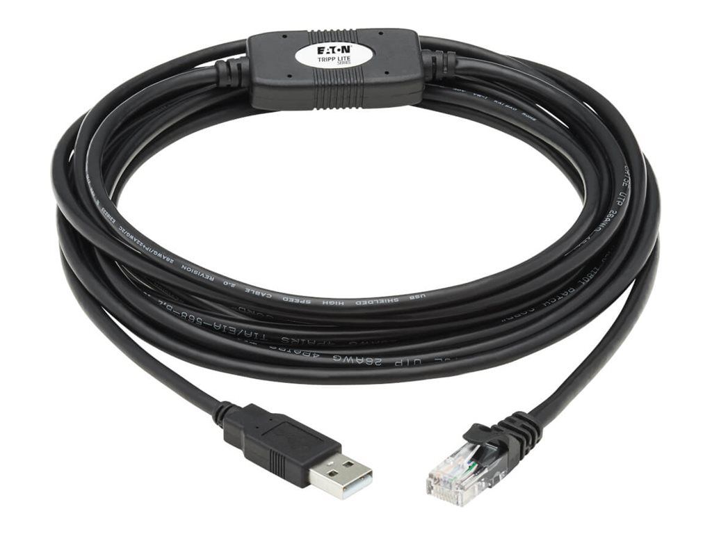 Eaton Tripp Lite Series USB to RJ45 Rollover Console Cable (M/M)