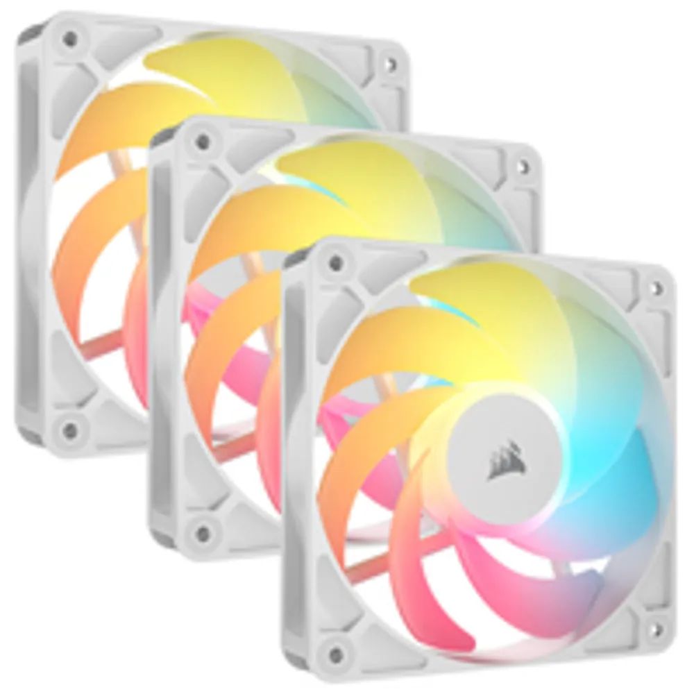Corsair Lüfter 120*120*25 RS120-R White ARGB PWM Triple P.