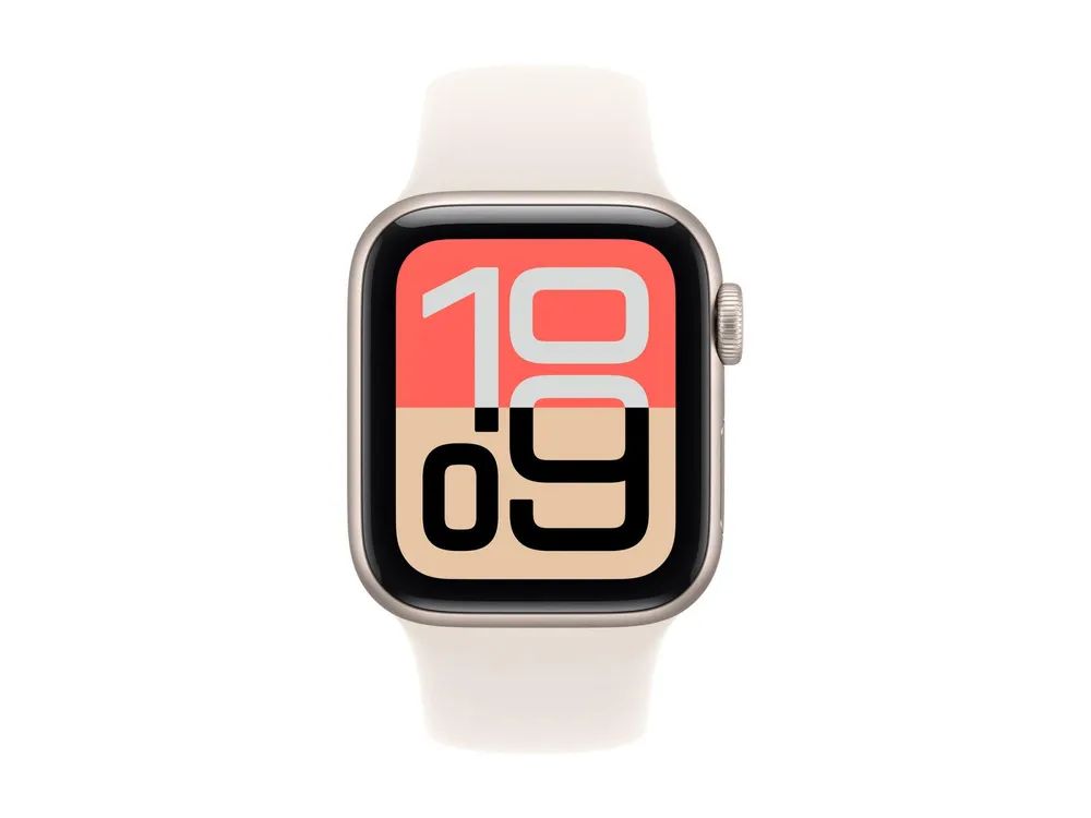Apple Watch SE 3 (GPS + Cellular) - 40 mm - Starlight Aluminium