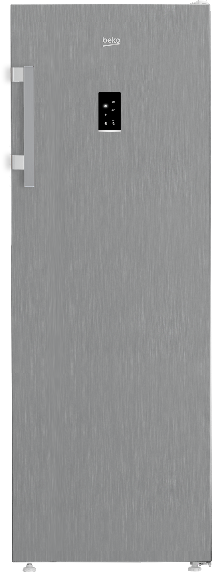 Beko B3RFNE294XP Stand Gefrierschrank, Edelstahllook