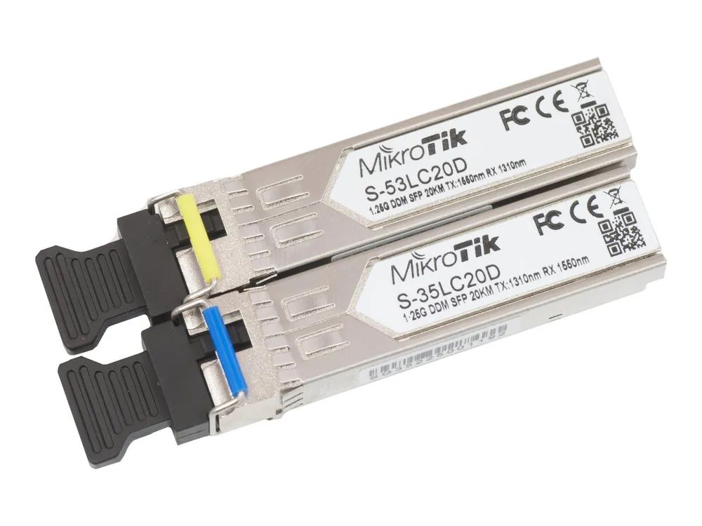 MikroTik S-3553LC20D - Kit - SFP (Mini-GBIC)-Transceiver-Modul