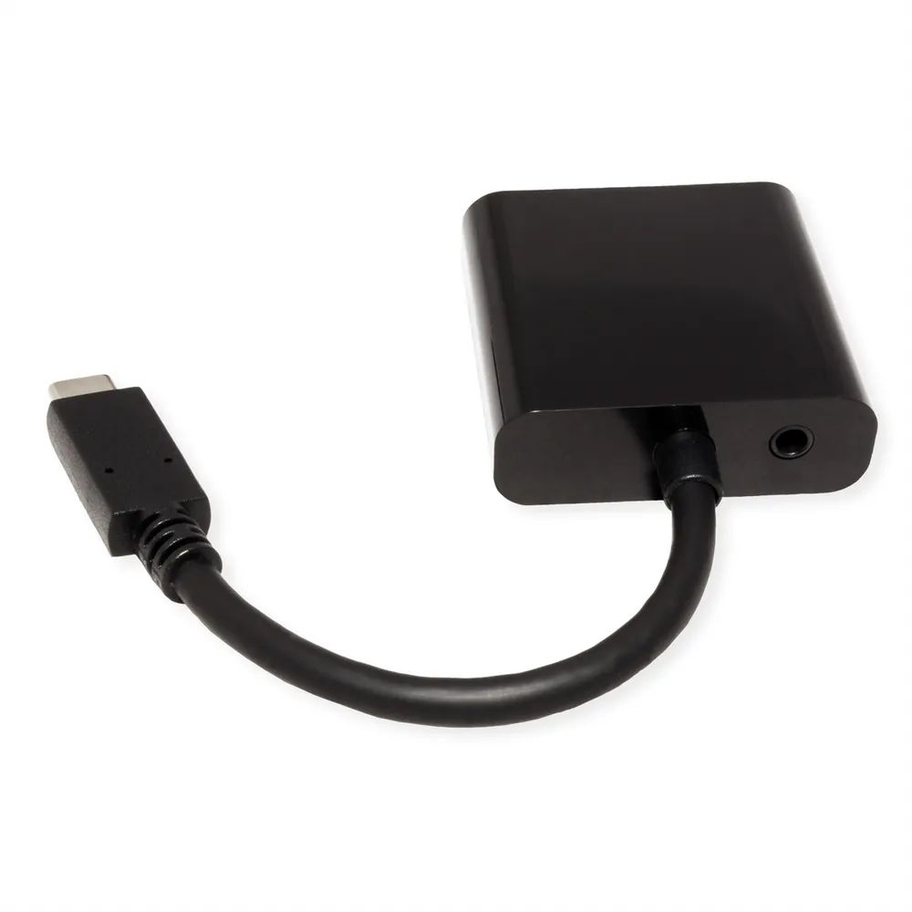 VALUE Display Adapter USB Typ C - VGA, Audio