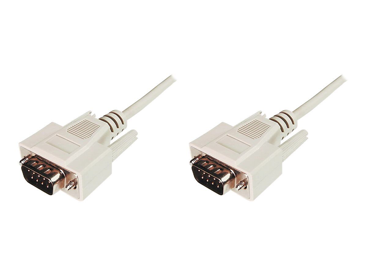 DIGITUS Datatransfer Anschlusskabel, D-Sub9/St - D-Sub9/St