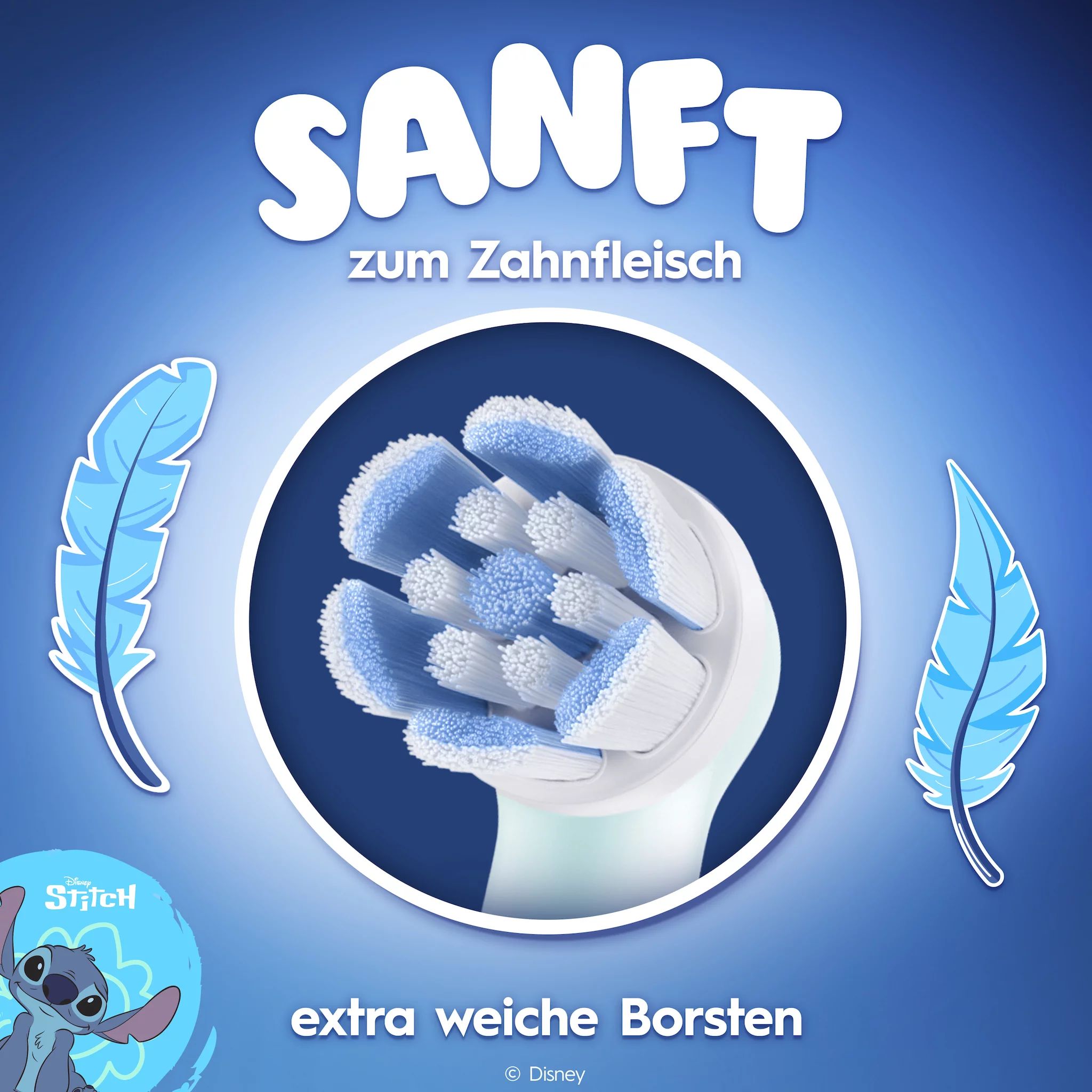 Oral-B Aufsteckbürsten iO Kids Stitch 4er