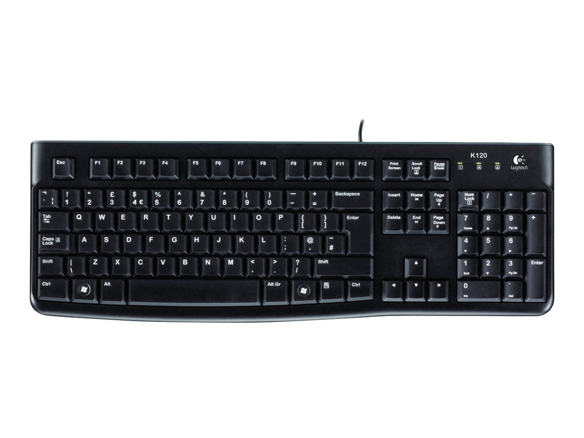 Logitech K120 - Tastatur - USB - GB