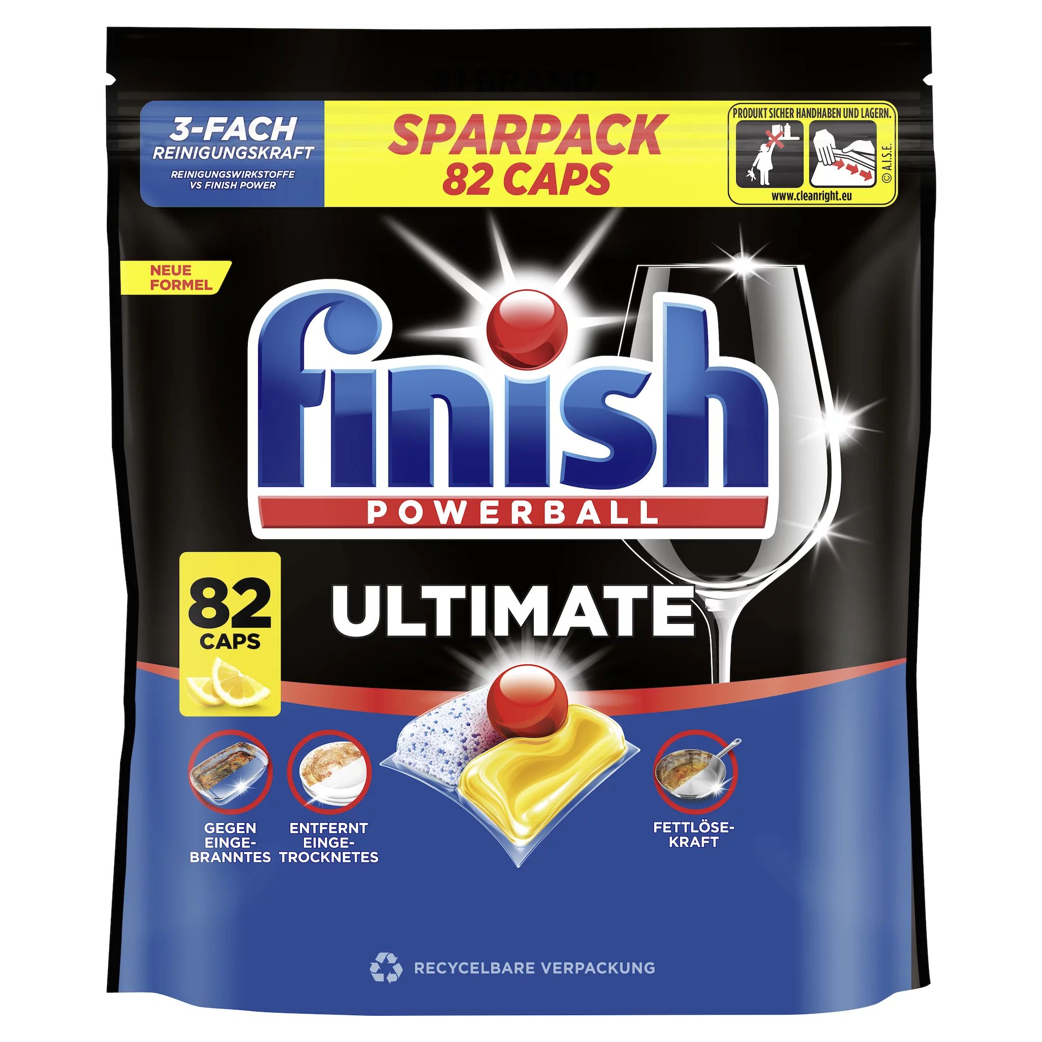 Finish Ultimate Sparpack Citrus 82 Caps