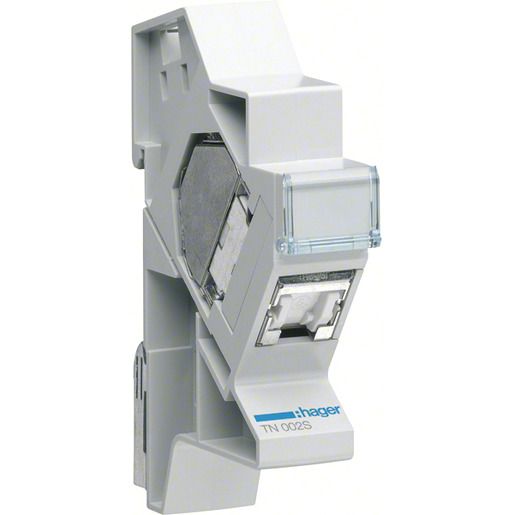 Hager PATCHMODUL RJ45 KAT6 STP / HAGER TN002S