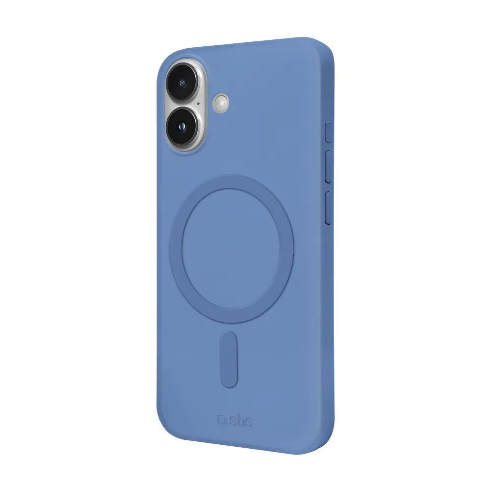 SBS INSTINCT MAG MagSafe kompatibles Cover für iPhone 16 PLUS, blau