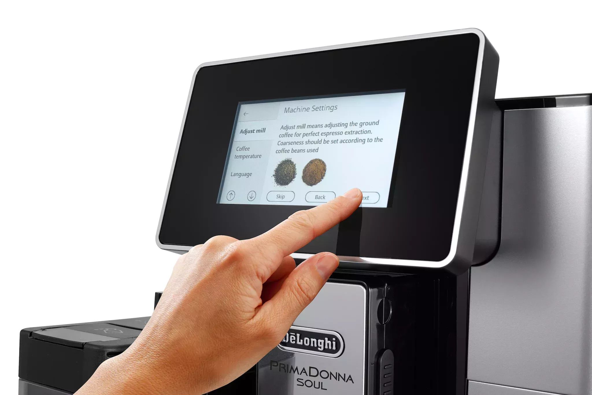 De'Longhi Kaffeevollautomat PrimaDonna Soul ECAM610.55.SB
