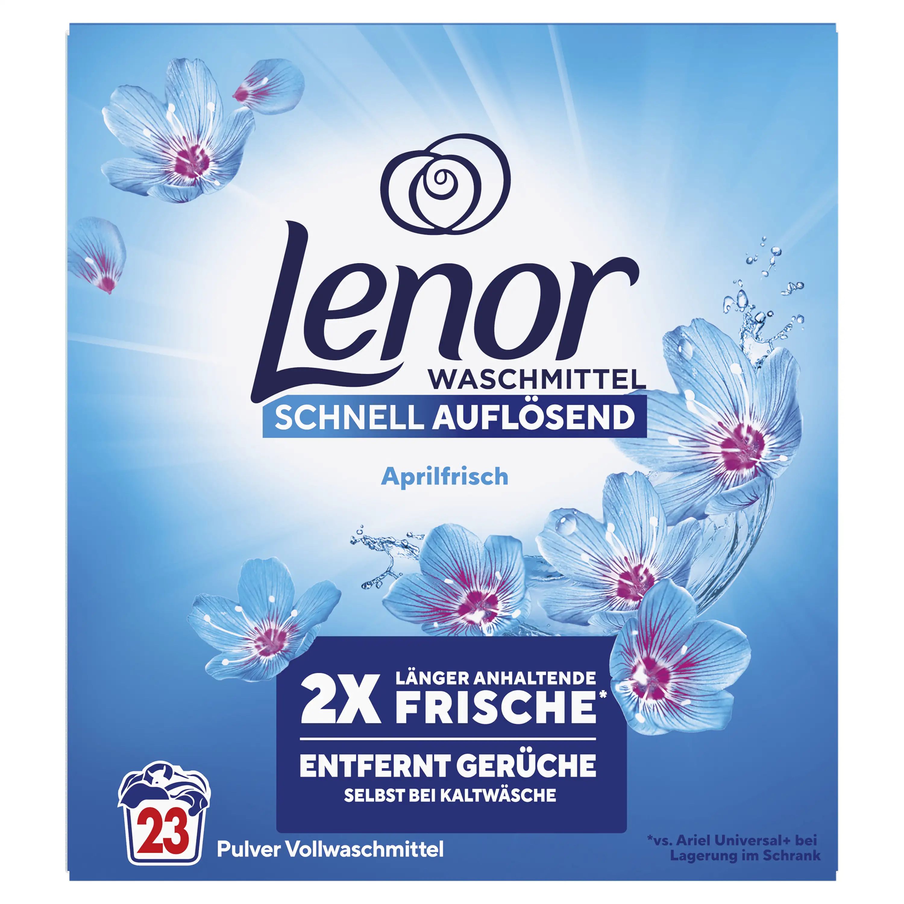 Lenor WM Pulver Aprilfrisch 1.265KG - 23WL