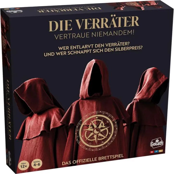 TOMY UK CO. Ltd. Die Verräter Brettspiel ( D )