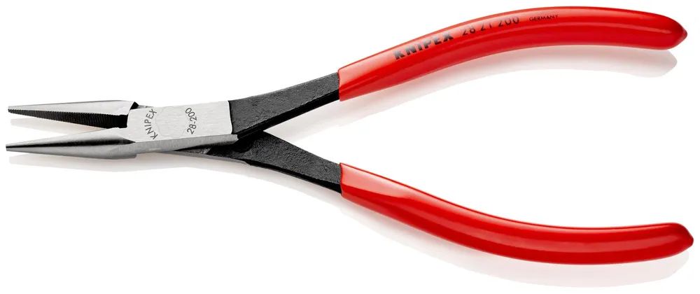 KNIPEX Montierzange mit Kunststoff überzogen schwarz atramentiert 200 mm