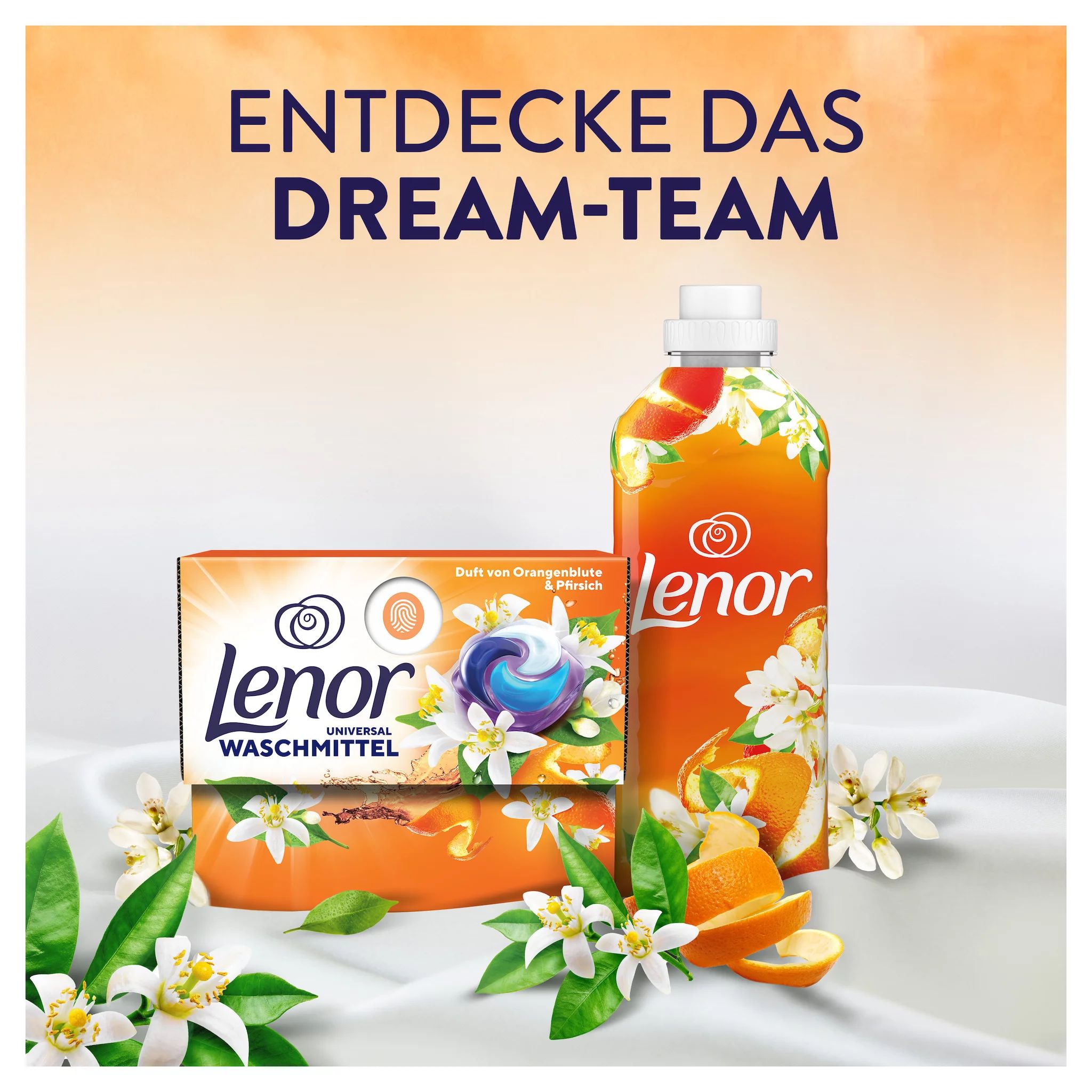Lenor All-in-1 Pods Orangenblüte & Pfirsich - 30WL