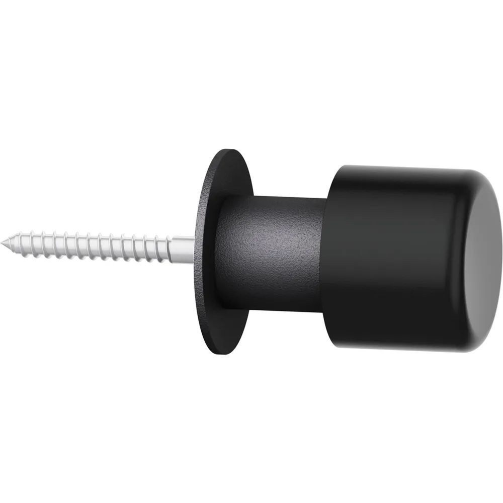 FSB Wandtürpuffer 38 3880 Länge 60 mm, Aluminium schwarz matt
