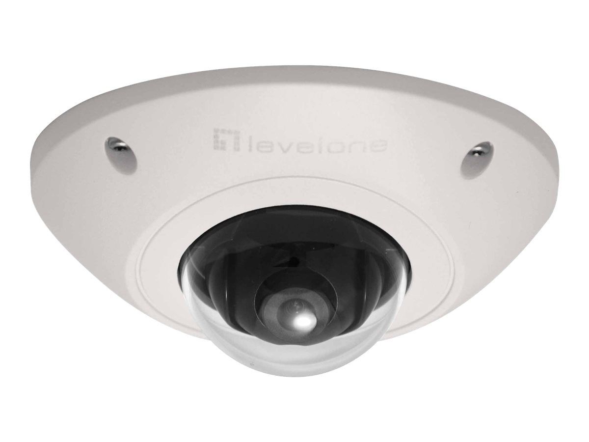LevelOne FCS-3073 - Netzwerk-Überwachungskamera - Kuppel - Außenbereich - Vandalismussicher / Wetterbeständig - Farbe (Tag&Nacht)