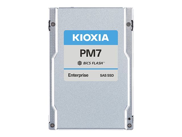 Kioxia PM7-V Series KPM7VVUG6T40 - SSD - Enterprise, Mixed Use - verschlüsselt - 6400 GB - intern - 2.5" (6.4 cm)