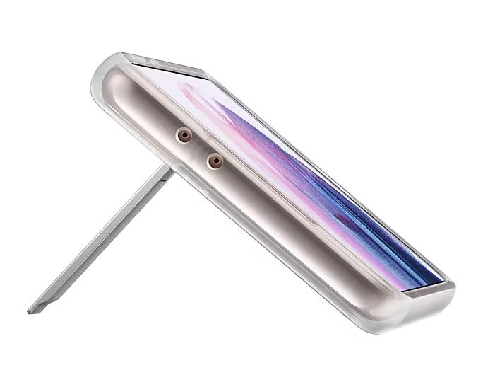 Samsung Clear Standing Cover EF-JG996 - Hintere Abdeckung für Mobiltelefon - Polycarbonat, Thermoplastisches Polyurethan (TPU)