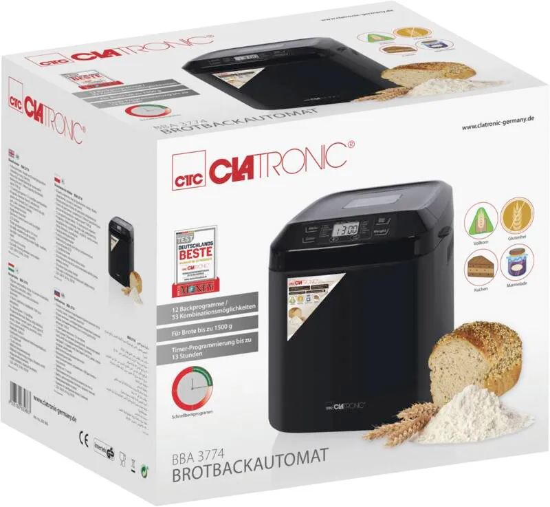 Clatronic Brotbackautomat BBA 3774 D