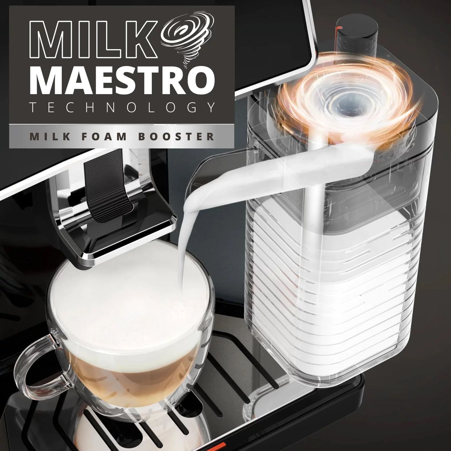 KRUPS EA912910 Kaffeevollautomat Sensation Milk - Black