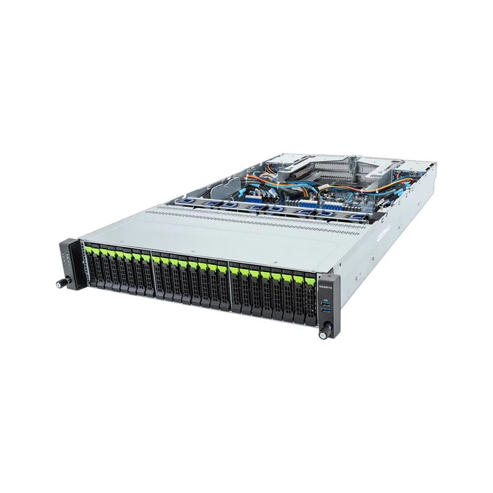 Gigabyte Server R283-Z96-ACE1 Rack SP5 6NR283Z96DR000ACE11 - - AMD EPYC - Server-Barebone - AMD EPYC