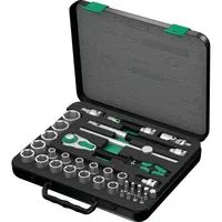 Wera 05003645001 - Steckschlüssel-Set - 37 Stück(e) - Schwarz - Grün - CE - Ratschengriff