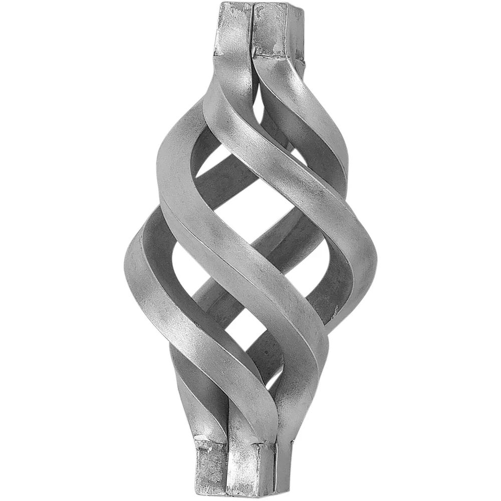 ARTEFERRO Zirbel, Profil 12 x 12 mm, 60 x 125 mm, Schmiedeeisen