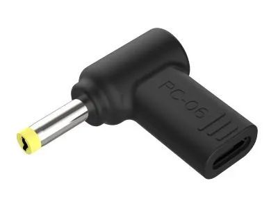 Conceptronic Netzteil - 24 pin USB-C (W) zu Gleichstromstecker 4,0 x 1,7 mm (M)
