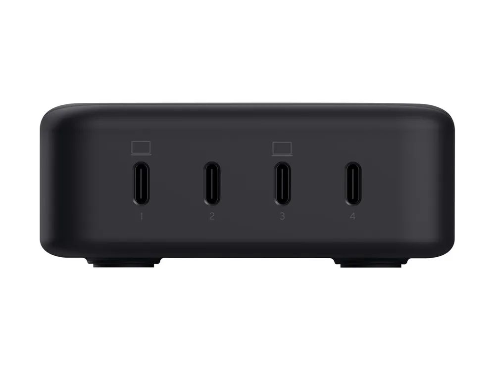 Trust Maxo - Netzteil - GaN - 240 watt - 5 A - Power Delivery 3.0 + PPS - 4 Ausgabeanschlussstellen (USB-C)