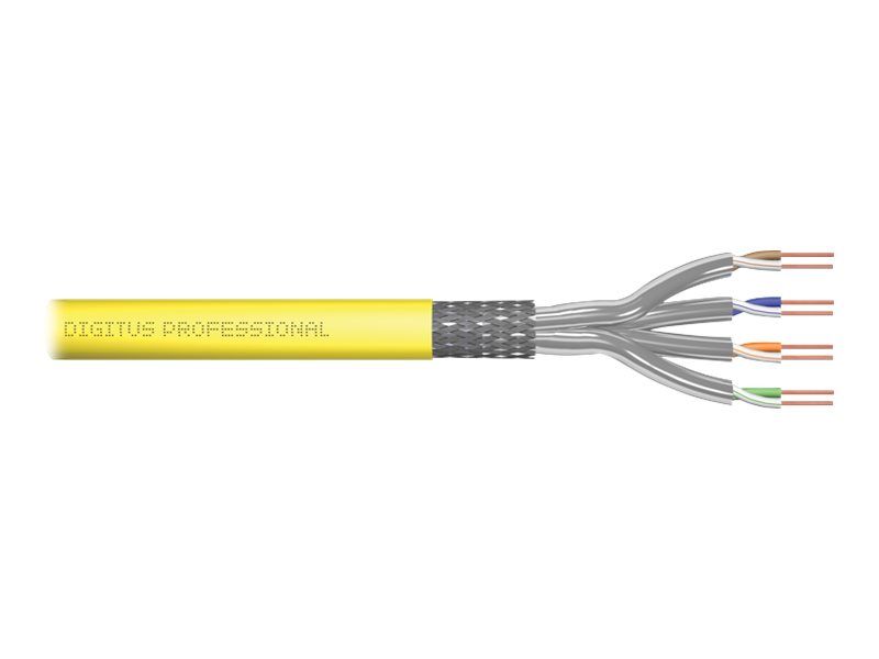 DIGITUS CAT 7A S/FTP Verlegekabel, 1000 m, Simplex, Dca-s1a d1 a1